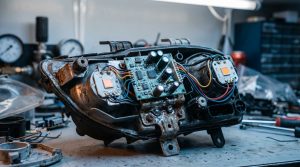 Схема работы драйвера в автомобильной светотехнике